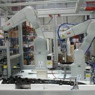 clipping and welding robot