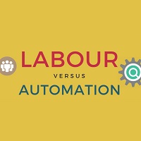 Cost of Manual Labour vs. Automation Infographic