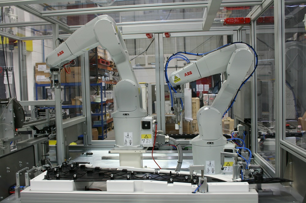 Six Axis Robot Clipping & Welding System
