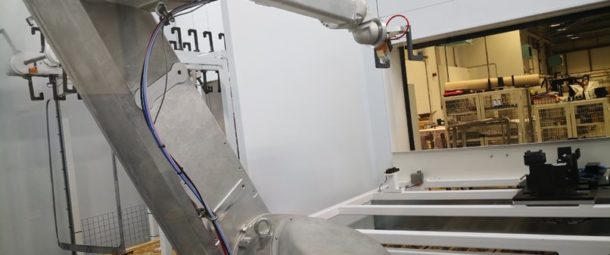 Automotive automation systems - Automated robotic spray painting booth.