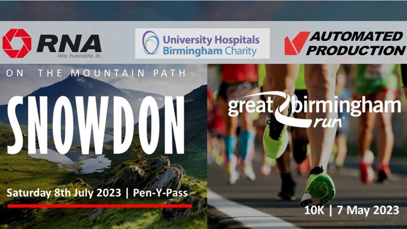 Members from RNA take up 10K challenge to support University Hospitals Birmingham Charity