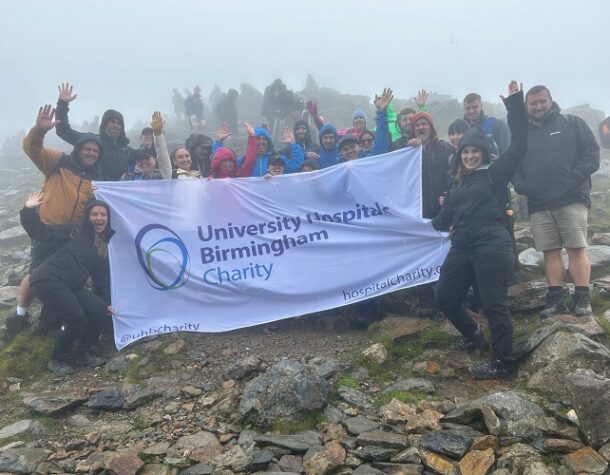 RNA & APL staff raise funds for the UHB Charity by climbing Snowdon