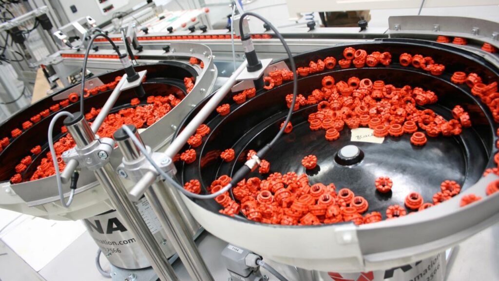 Bowl Feeder Handles Plastic Nuts