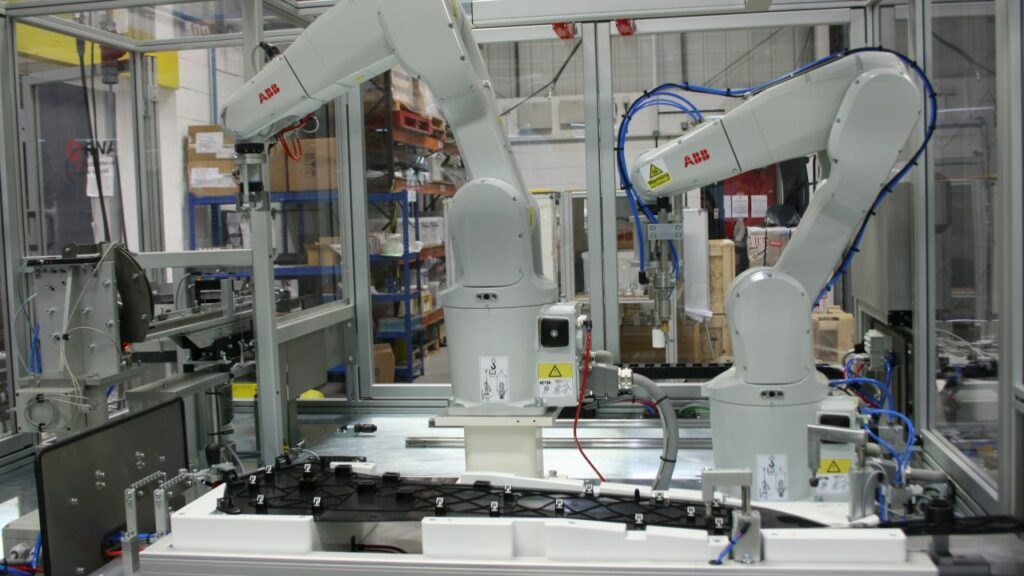 Six Axis Robot Clipping & Welding System