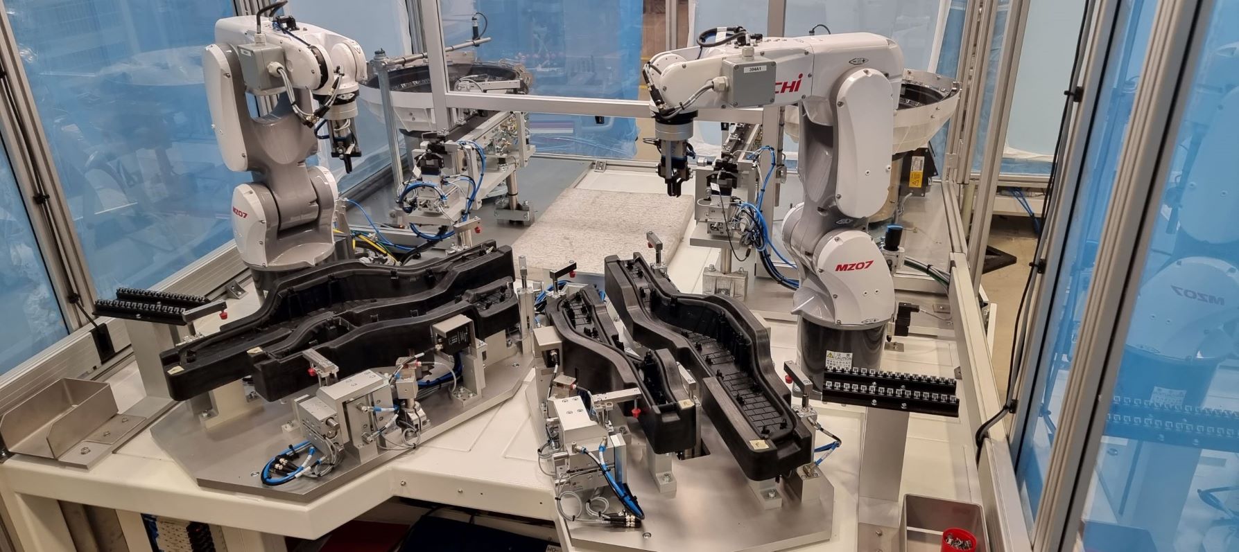 Robot Clipping Machine for Car Armrests