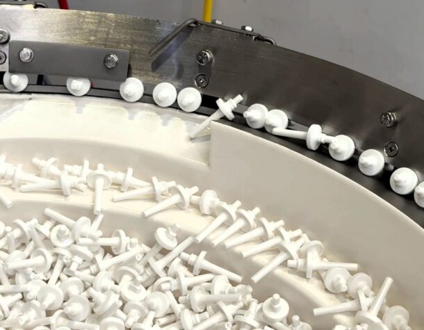 EcoType™ Bowl Feeder to Feed and Orientate Handles